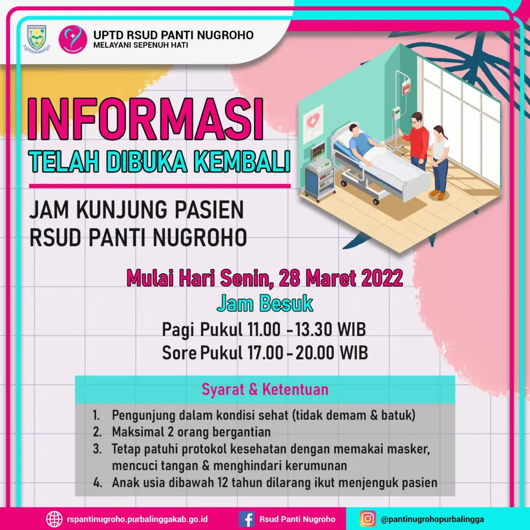 Read more about the article Informasi Jam Kunjung Pasien