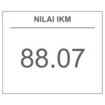 Nilai Indeks Kepuasan Masyarakat (IKM) Semester 1 Tahun 2025